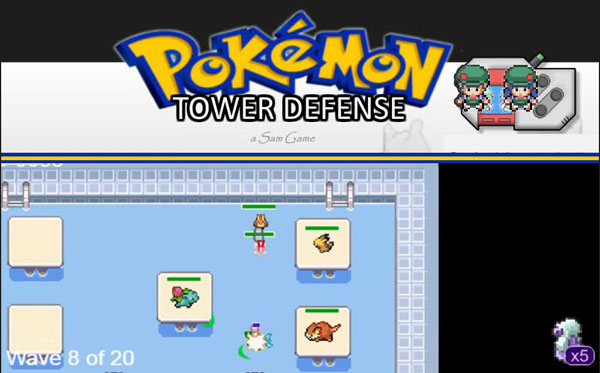 pokemon tower defense